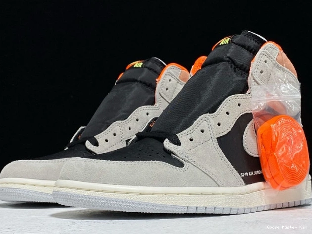 1 Grey OG Retro Neutral Jordan High 555088-018 Air 0611